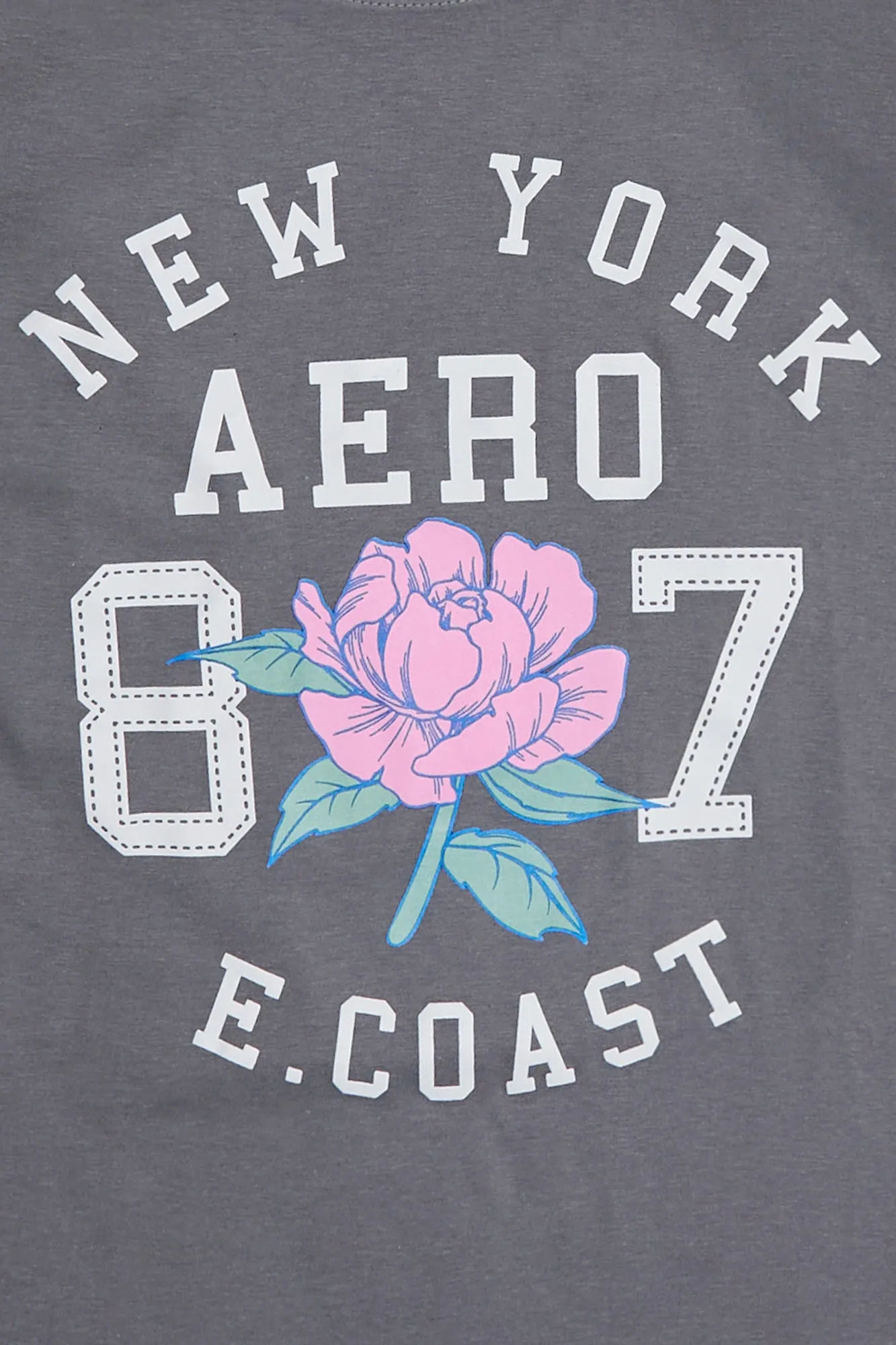AERO 87 Rose NY Graphic Relaxed Tee