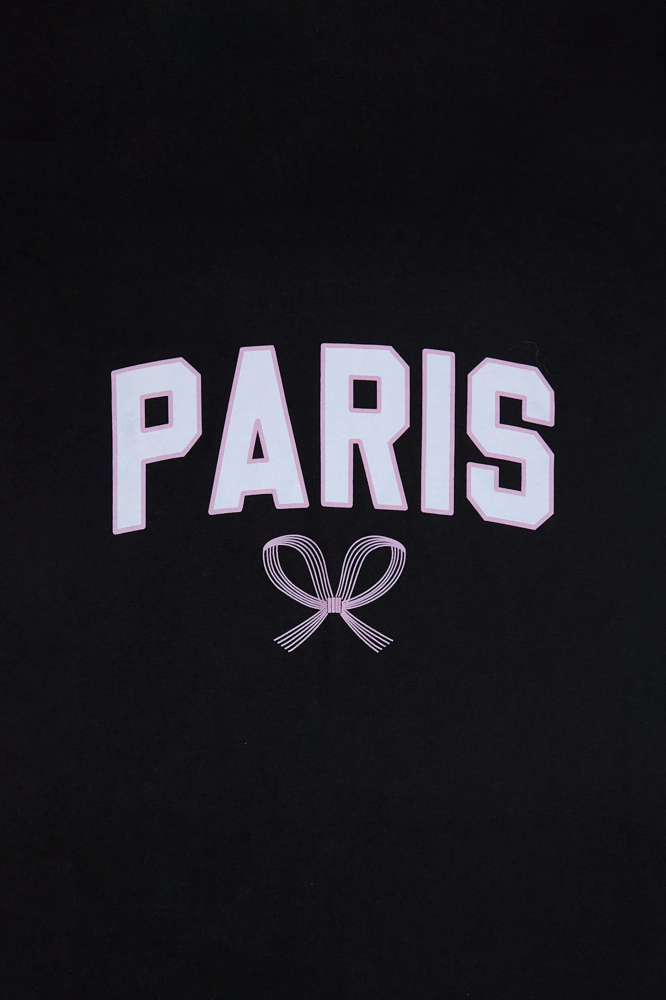 AERO Paris Bow Graphic Relaxed Tee