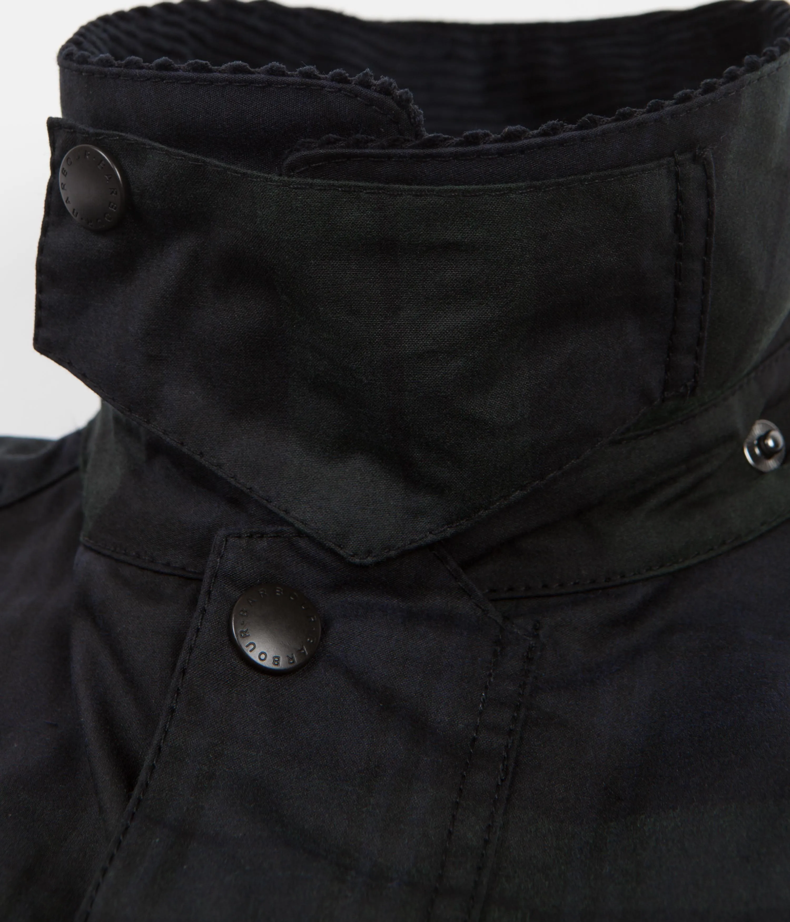 Barbour White Label Slim Bedale Blackwatch Jacket - Navy