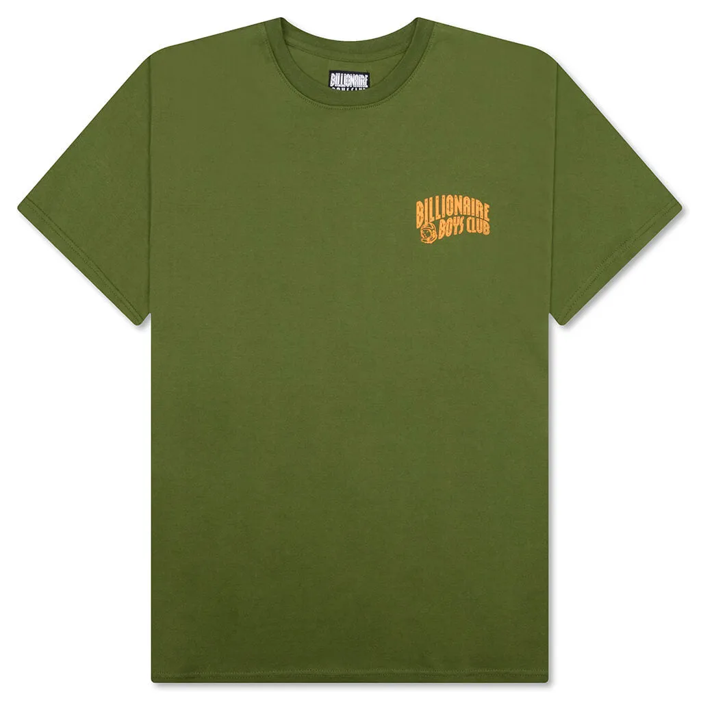BB Small Arch S/S Knit - Cedar Green