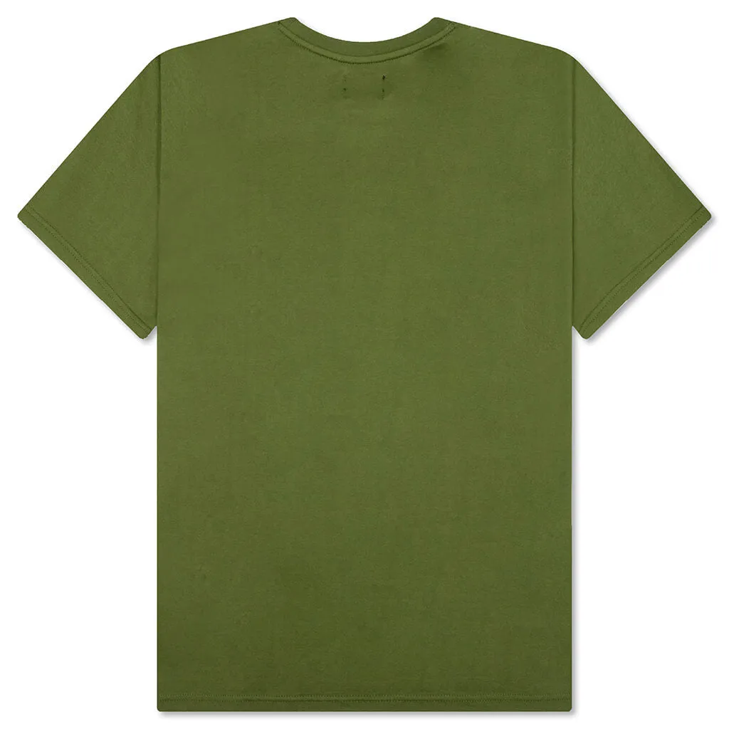 BB Small Arch S/S Knit - Cedar Green