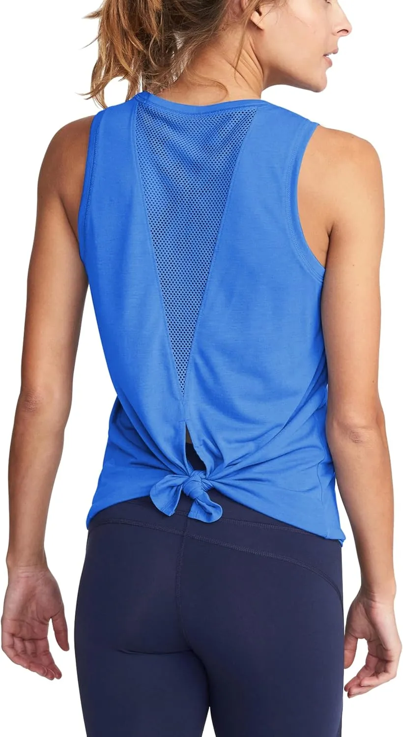 Bestisun Workout Athletic Shirts Mesh Sports Dance Tops for Women Yoga Clothes
