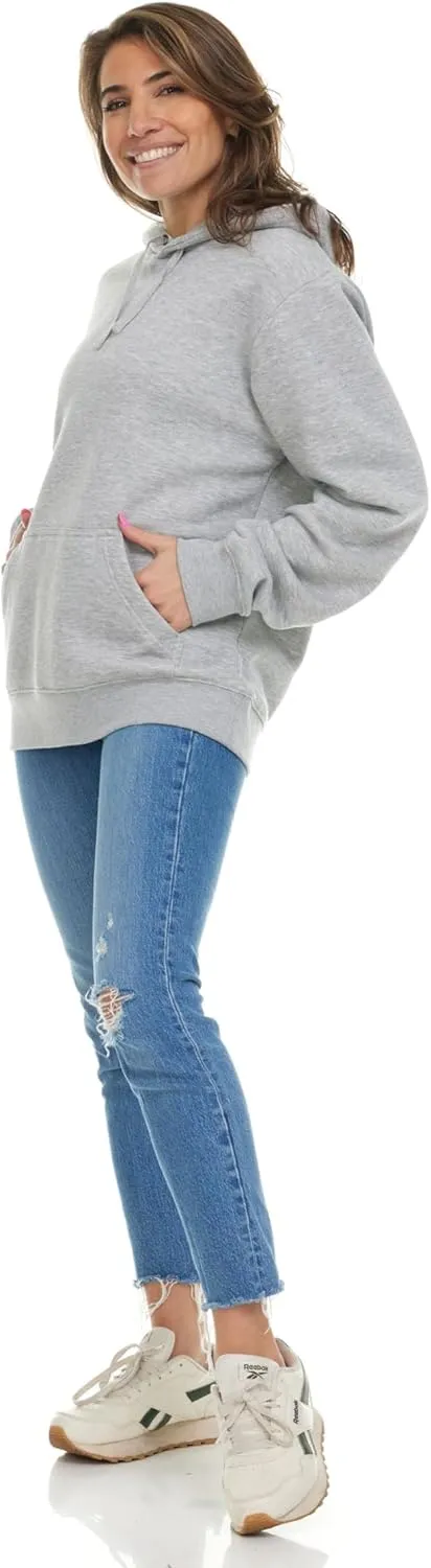 BILLIONHATS 3 Pack Womens Hoodie Oversized Sweatshirts, Cotton Blend, Bulk Womens Hoodies Bulk Sweatshirt Pack