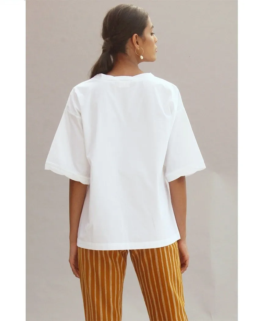Blanc Box Tee