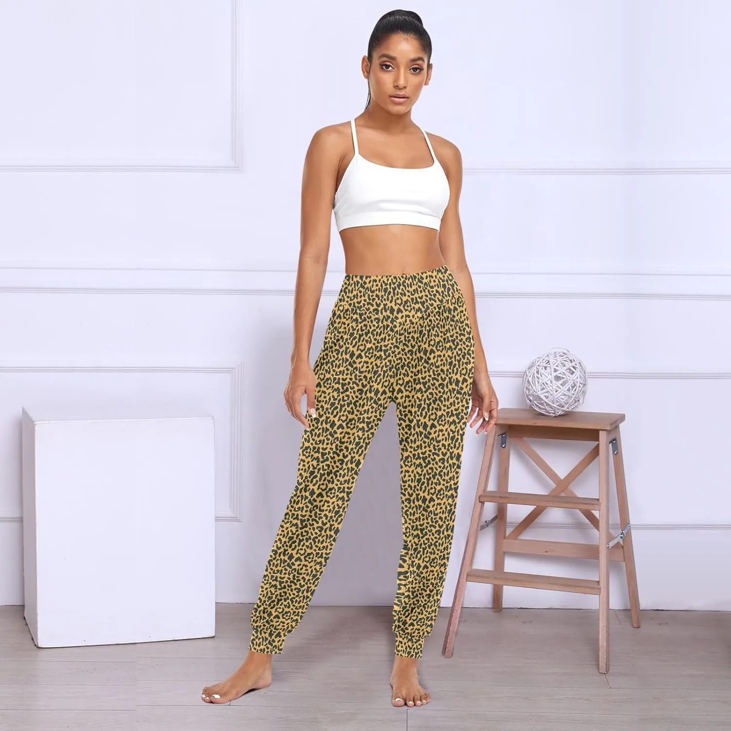 Boho Yoga Pants for Women Joggers Workout Pants Casual Dance Sweatpants Beach Sport Pants Trousers