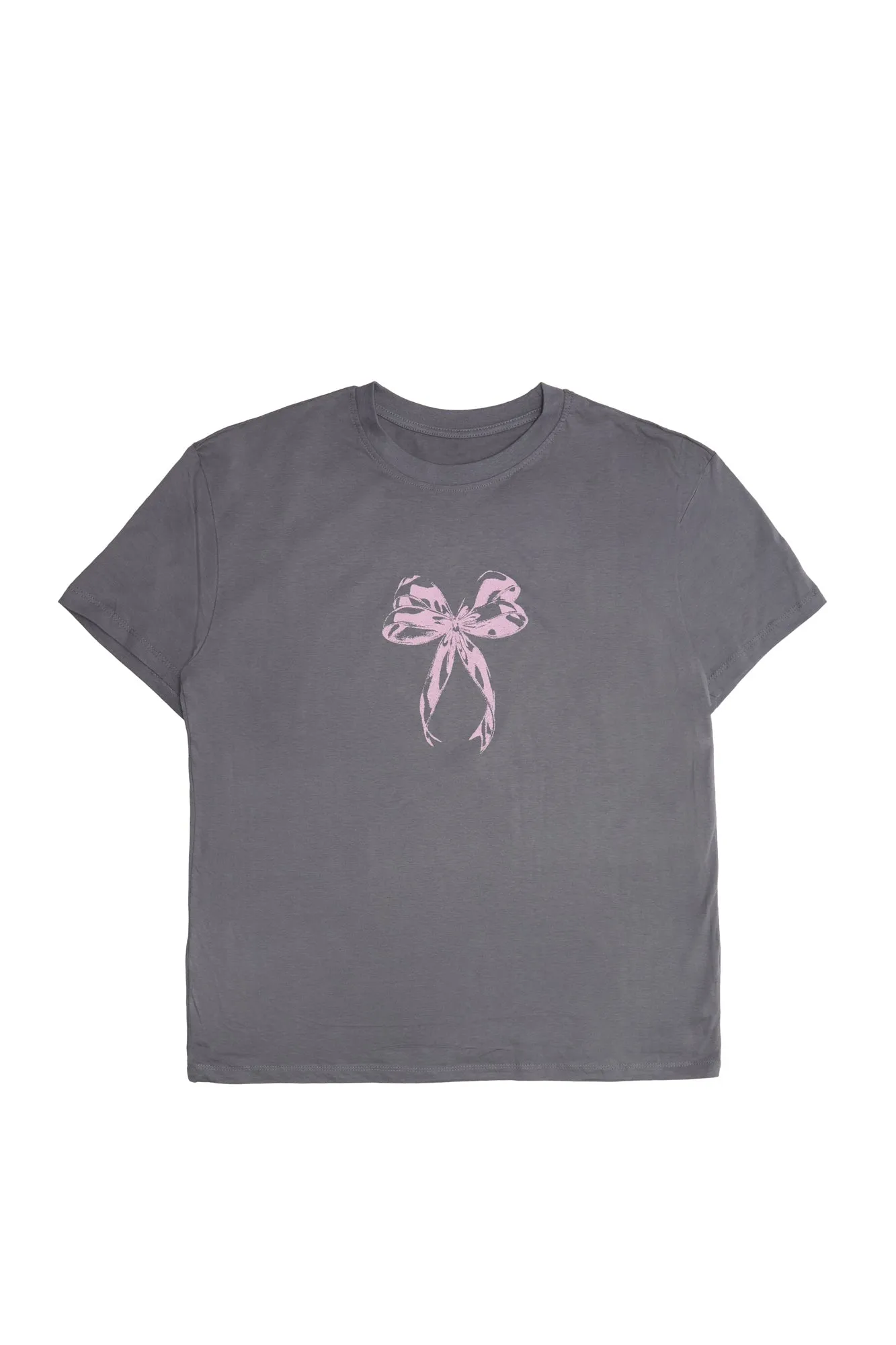 Bow Graphic Boyfriend Tee