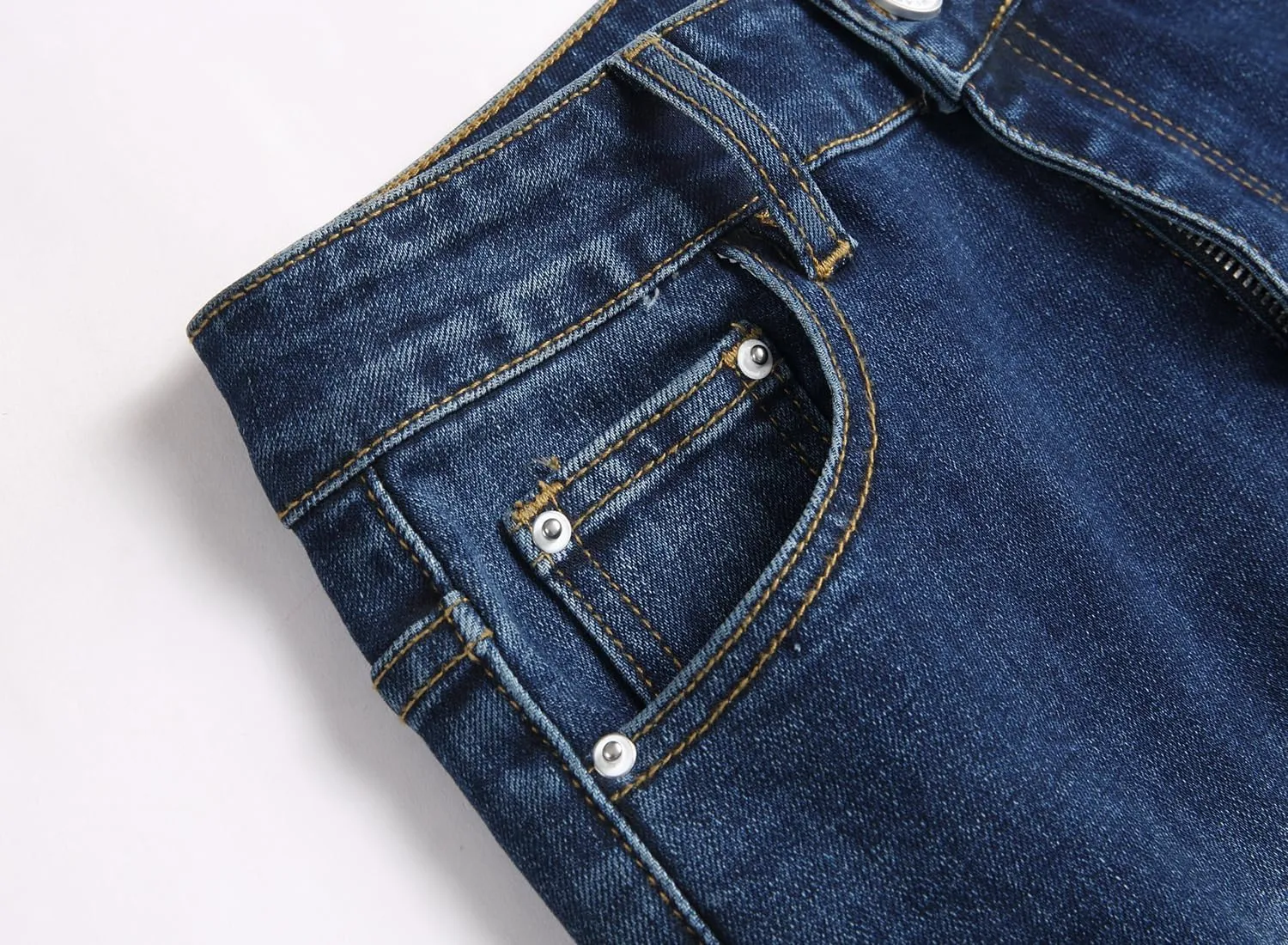 Boys' Skinny Fit Stretch Denim Jeans 5-Pocket Style Washed Fashion Basic Denim Jeans Pants