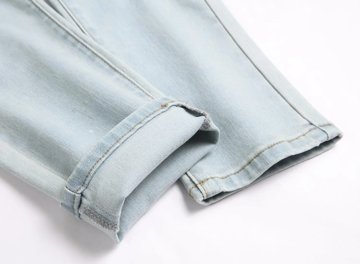 Boys' Skinny Fit Stretch Denim Jeans 5-Pocket Style Washed Fashion Basic Denim Jeans Pants