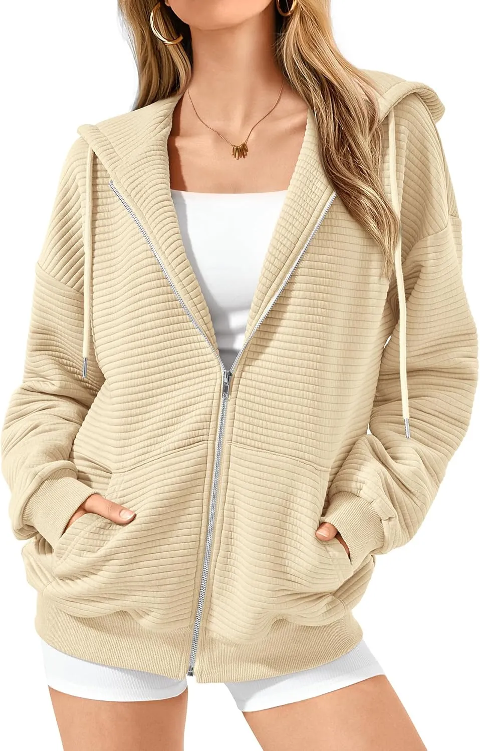 BTFBM Zip Up Hoodie Women Long Sleeve Sweatshirts Fall Outfits 2025 Oversized Hoodies Casual Fashion Jackets