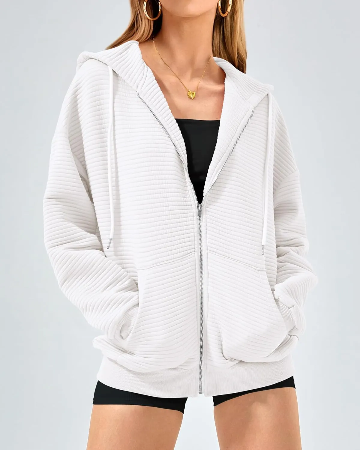 BTFBM Zip Up Hoodie Women Long Sleeve Sweatshirts Fall Outfits 2025 Oversized Hoodies Casual Fashion Jackets