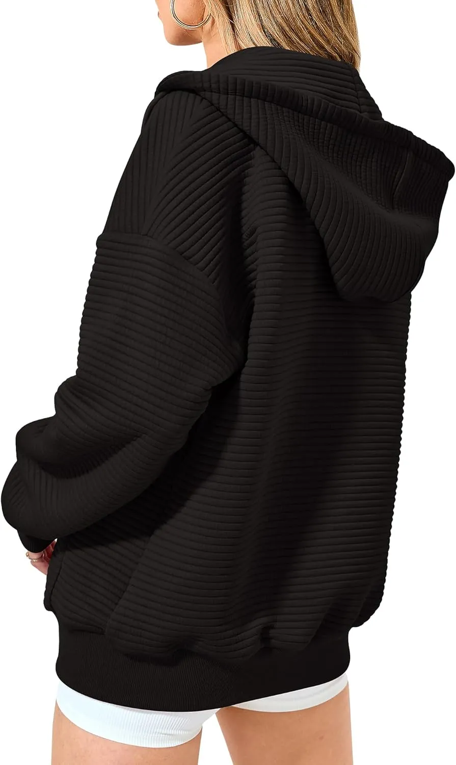 BTFBM Zip Up Hoodie Women Long Sleeve Sweatshirts Fall Outfits 2025 Oversized Hoodies Casual Fashion Jackets