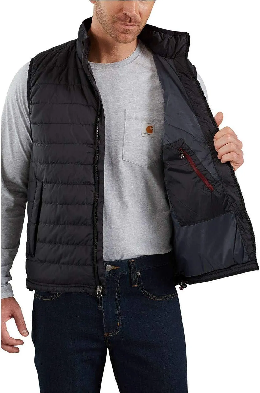 Carhartt Men's Rain Defender Relaxed Fit Lightweight Insulated Vest