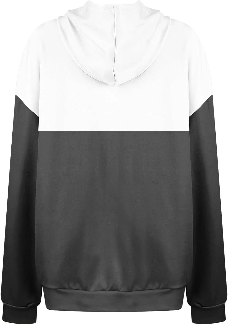 Color Block Hoodies For Women Trendy 2024 Teen Girls Fall Outfits Casual Long Sleeve Hooded Pullover Sweatshirts