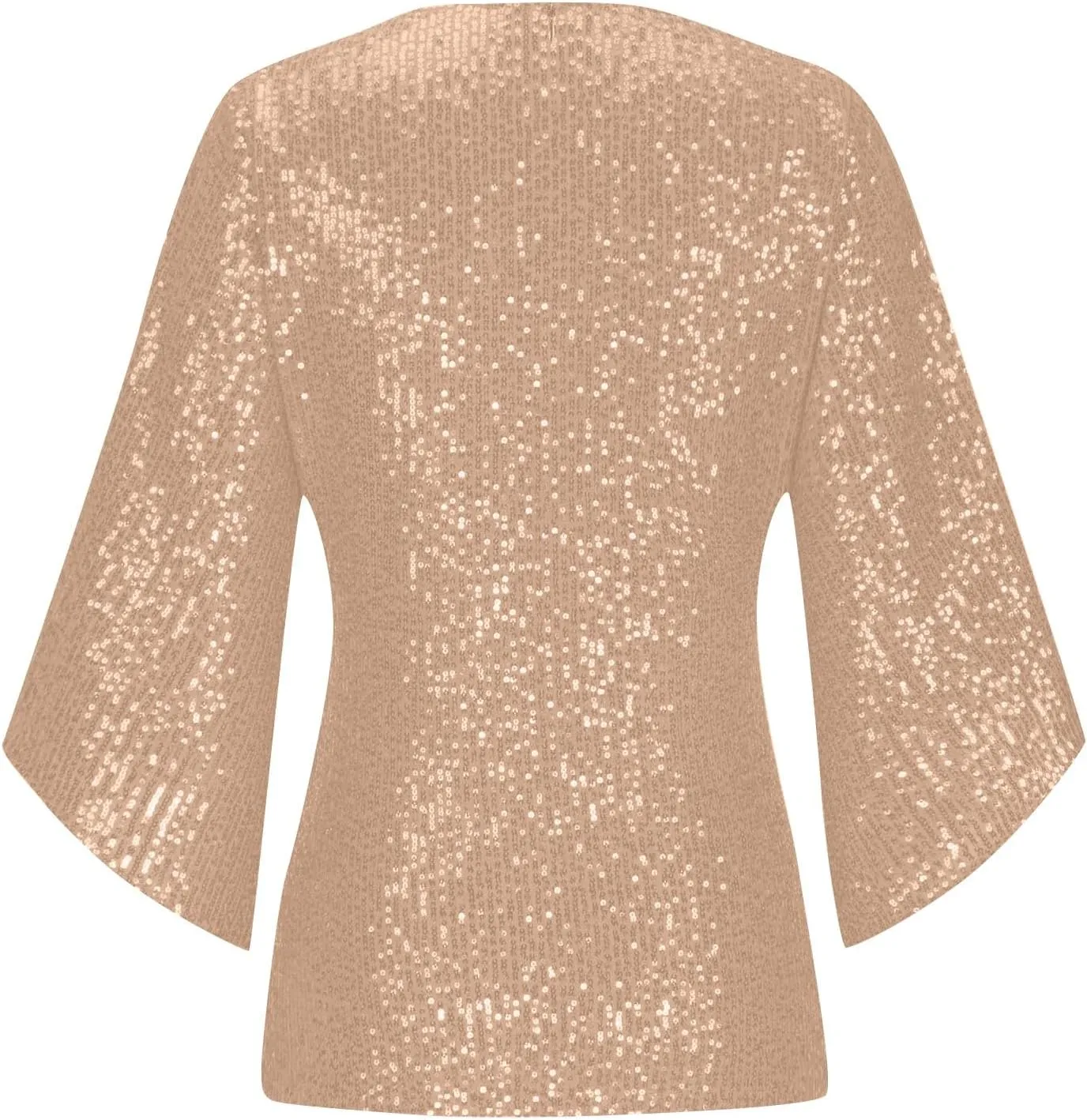 COTECRAM Womens Sequin Tops Summer Fashion Scoop Neck Sparkle Shimmer Short Sleeve/Sleeveless Tanks Tops for Party Night