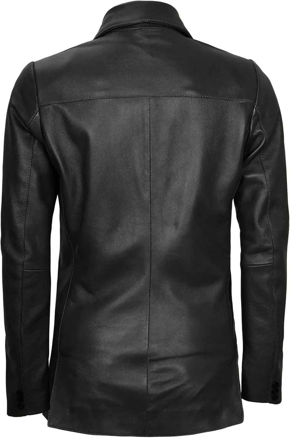 Decrum Leather Blazer Women - Real Lambskin Casual Womens Leather Jackets