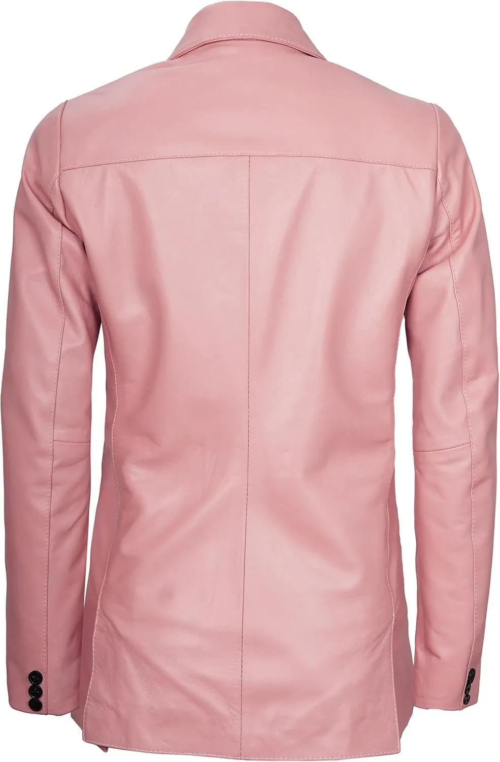 Decrum Leather Blazer Women - Real Lambskin Casual Womens Leather Jackets