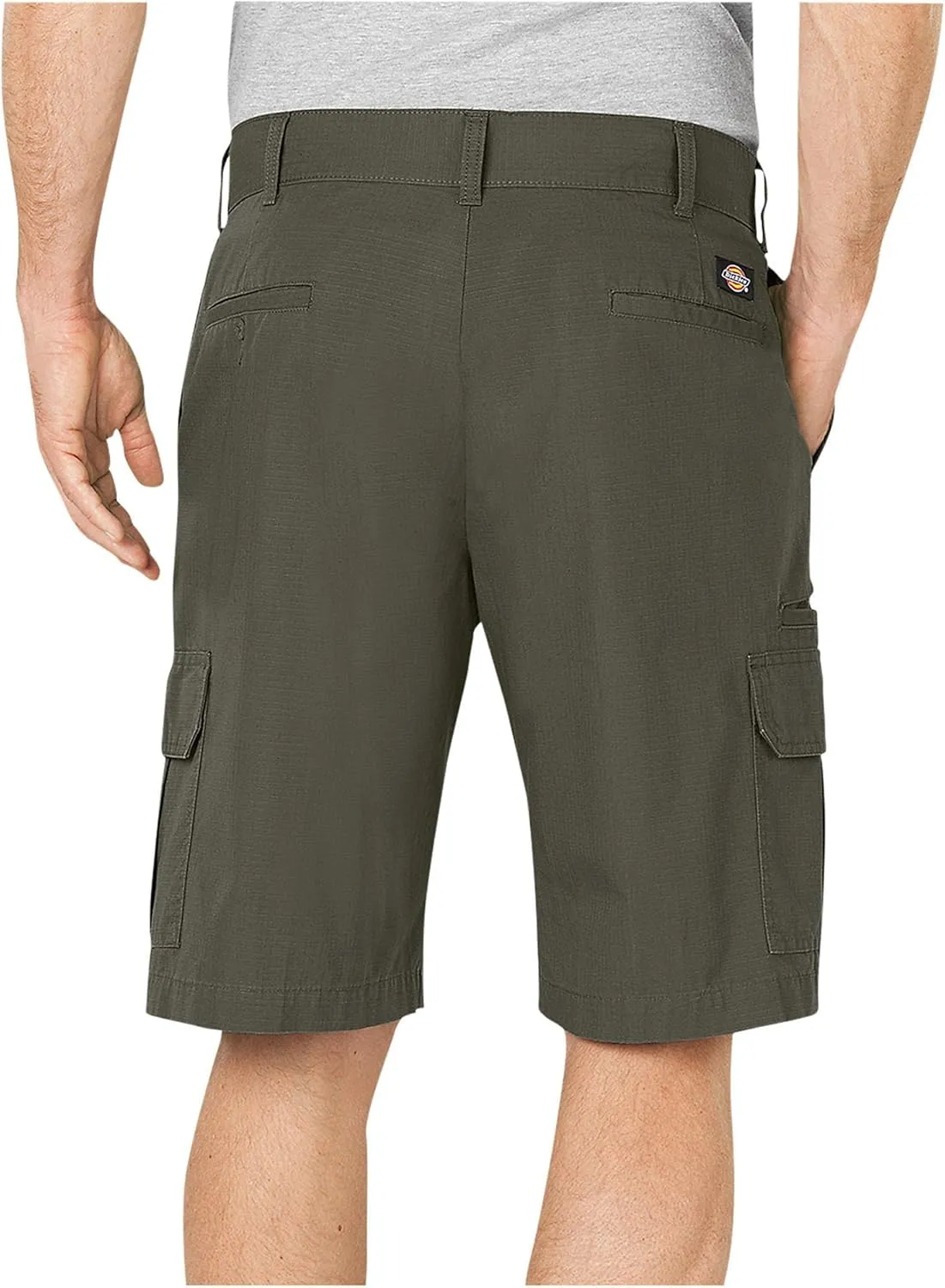 Dickies Men's Relaxed Fit 11 Inch Lightweight Ripstop Cargo Short