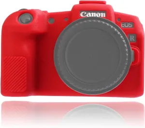 Easy Hood Camera Case Compatible with Canon EOS RP Mirrorless Digital Camera, Anti-Scratch Soft Silicone Rubber Texture Surface Housing Case Shell Protective Cover Skin Protector (Red)