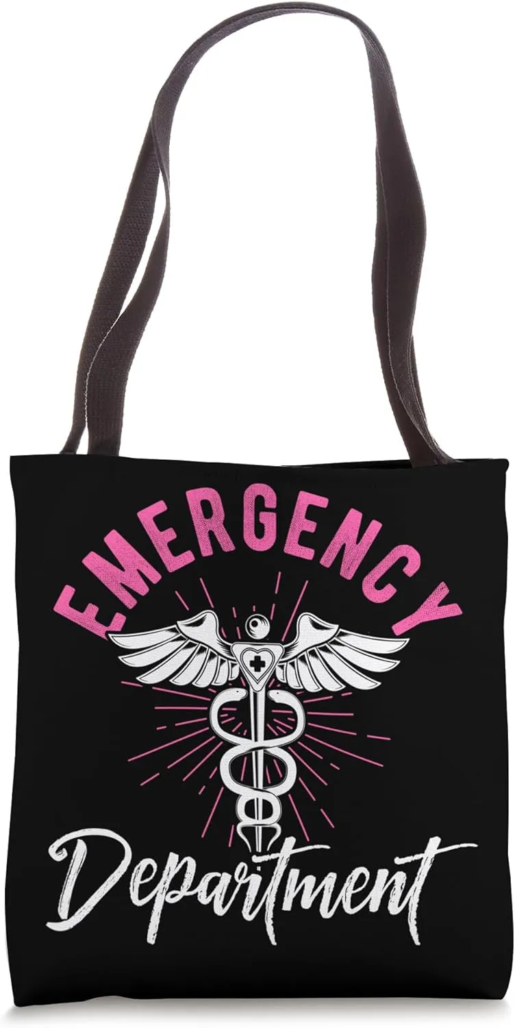 Emergency Department Nurse Healthcare Hospital Doctor ER Sta Tote Bag