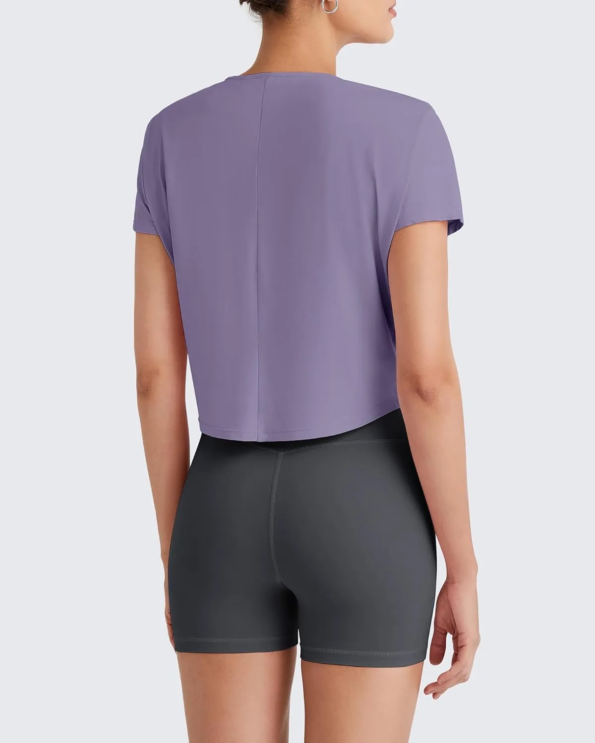 G4Free Lightbreeze Womens Workout Tops Batwing Sleeve Tees Loose Fit Athletic Gym Shirts Basic Yoga Tshirts Casual Summer