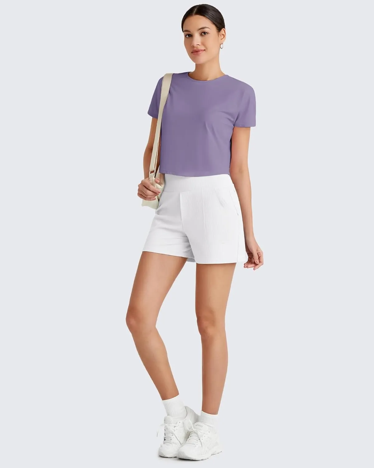 G4Free Lightbreeze Womens Workout Tops Batwing Sleeve Tees Loose Fit Athletic Gym Shirts Basic Yoga Tshirts Casual Summer