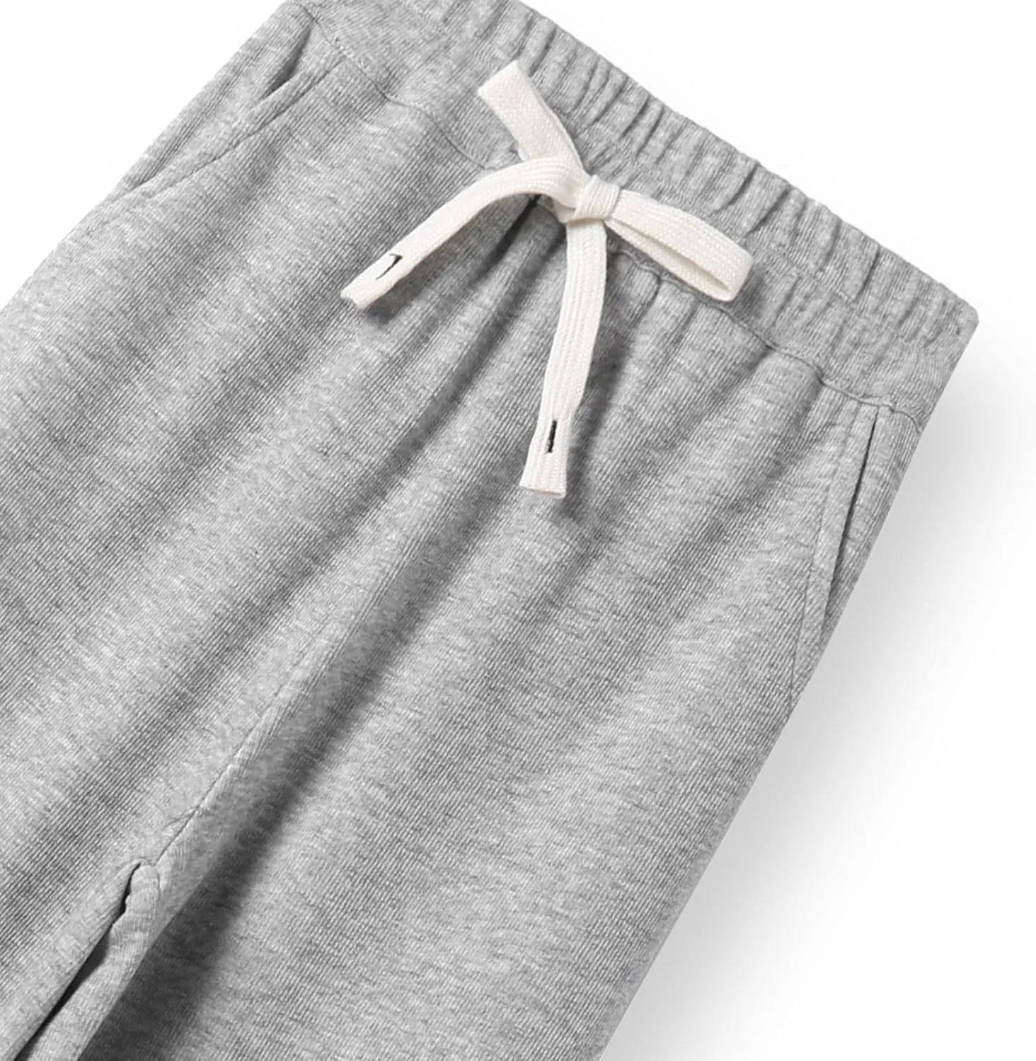 Girls Wide Leg Sweatpants Straight Leg Jogger Sweatpants Kids High Waist Baggy Loose Pants with Drawstring
