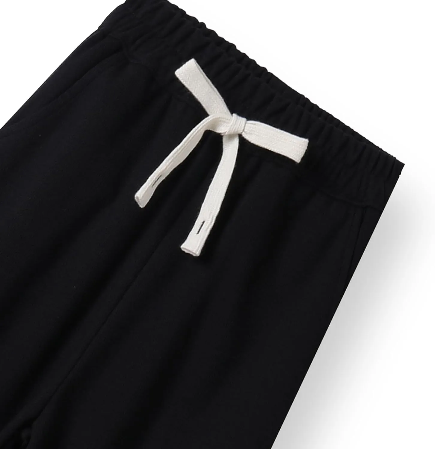 Girls Wide Leg Sweatpants Straight Leg Jogger Sweatpants Kids High Waist Baggy Loose Pants with Drawstring