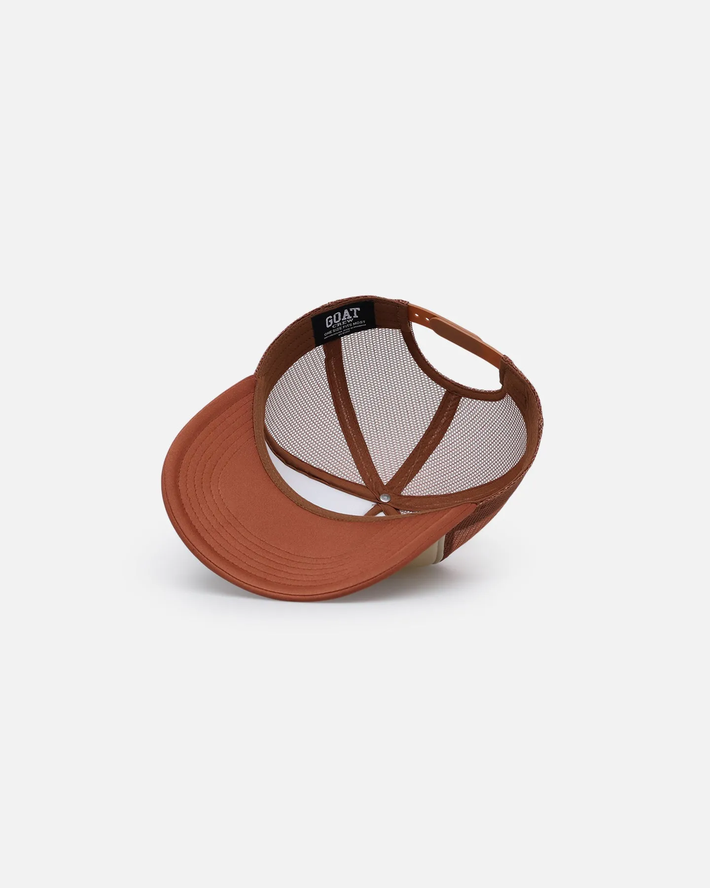 Goat Crew Club Nirvana Trucker Snapback Brown/Tan