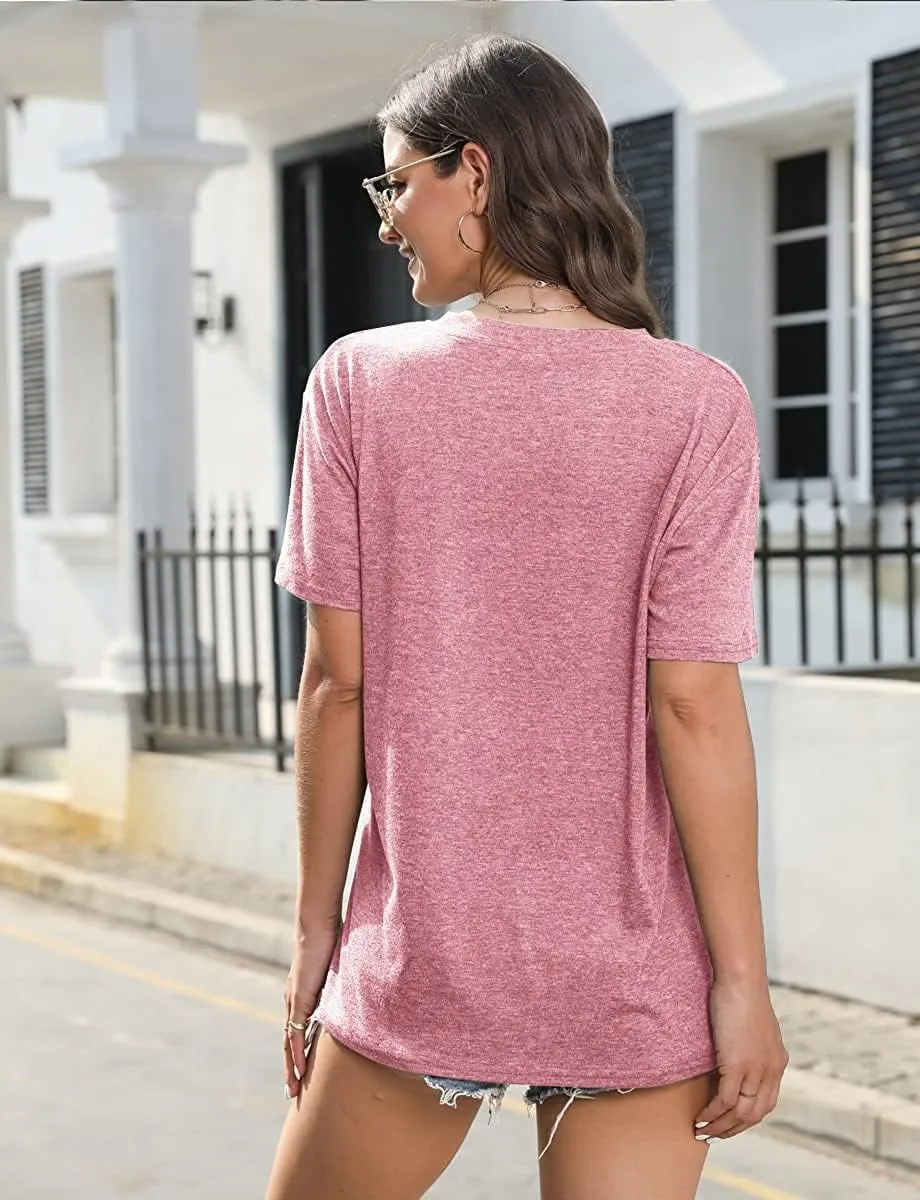 Graphic Tees for Women Be A Nice Human Letter Print Shirts Cute Love Heart Graphic Funny Summer Casual Short Sleeve Tops