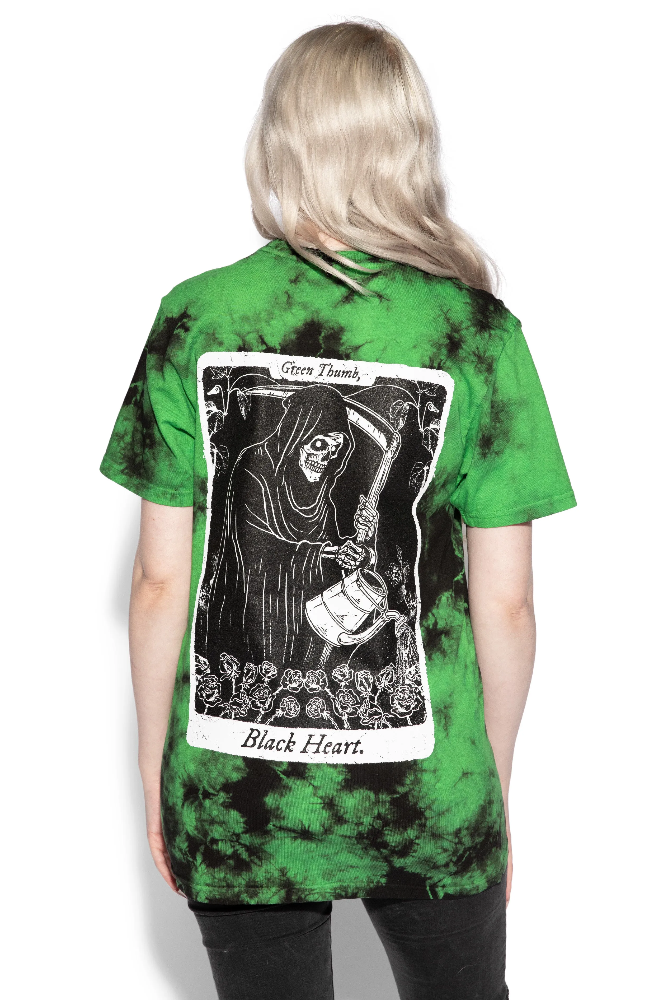 Green Thumb Black Heart - Green Lightning Dye
