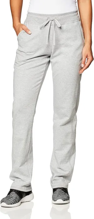 Hanes Women's French Terry Pant, Light Steel, XX-Large