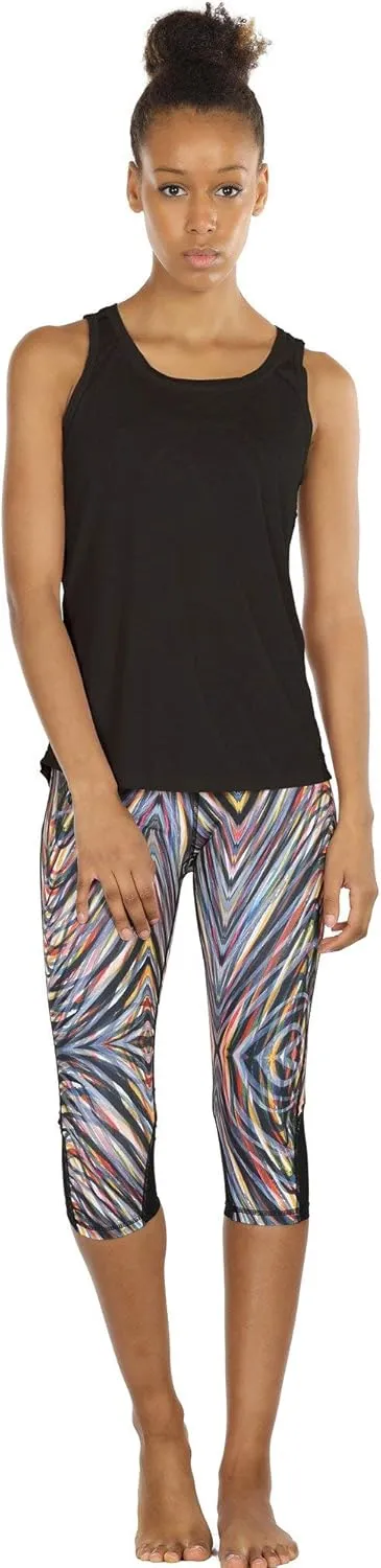 icyzone Women's Lightweight Breathable Open Back Workout Athletic Yoga Tank Tops