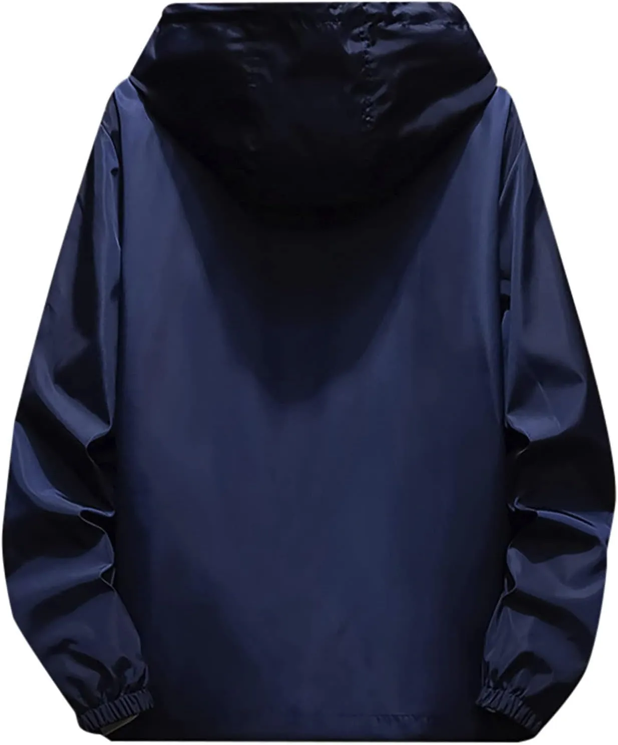 Jackets for Men Men's Fall Winter Casual Plus Size Hoodie Zipper Outdoor Coats Jackets