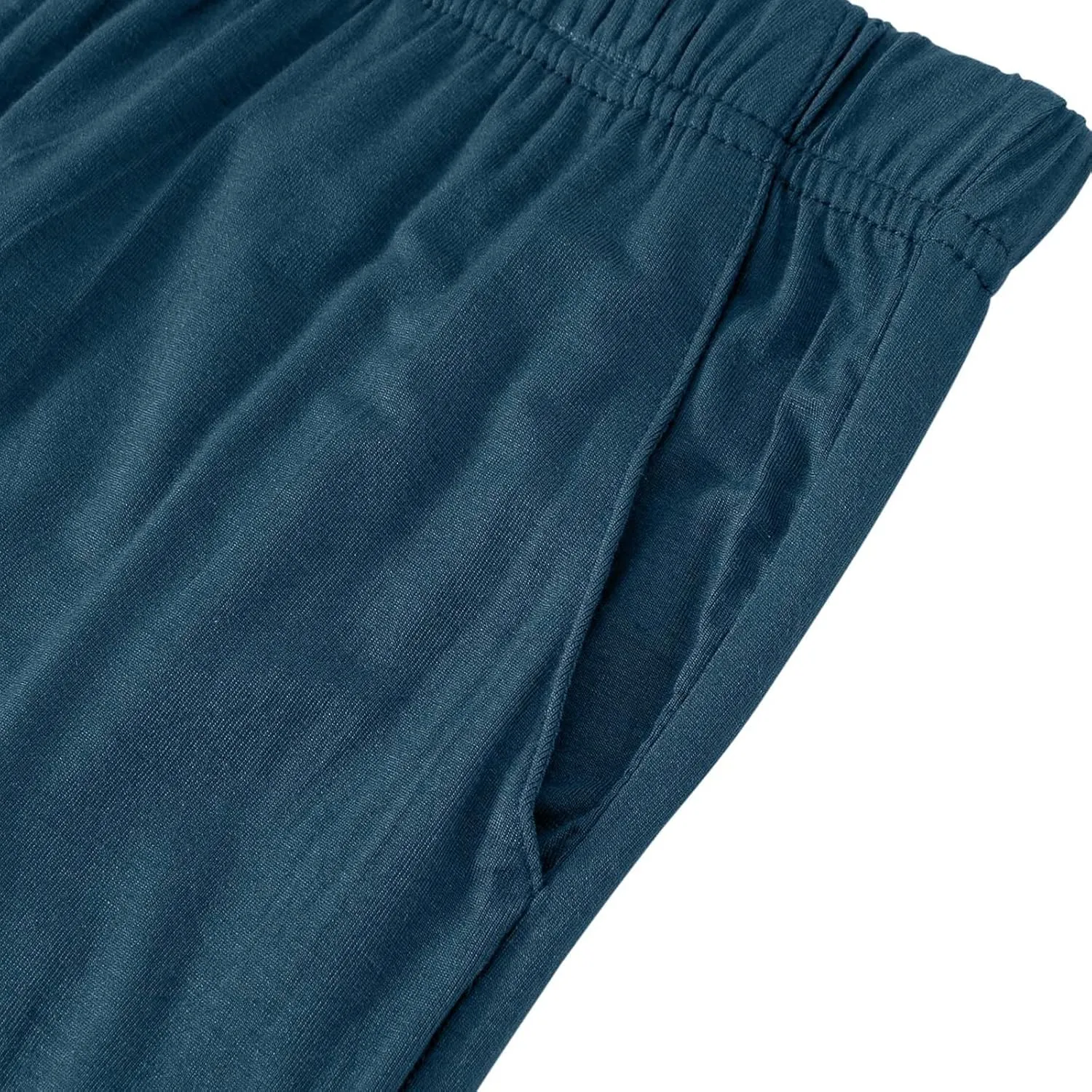 JINSHI Womens Pajama Pants with Pockets Soft Comfortable Lightweight Elastic Drawstring Modal Pajama Bottoms Lounge Pants