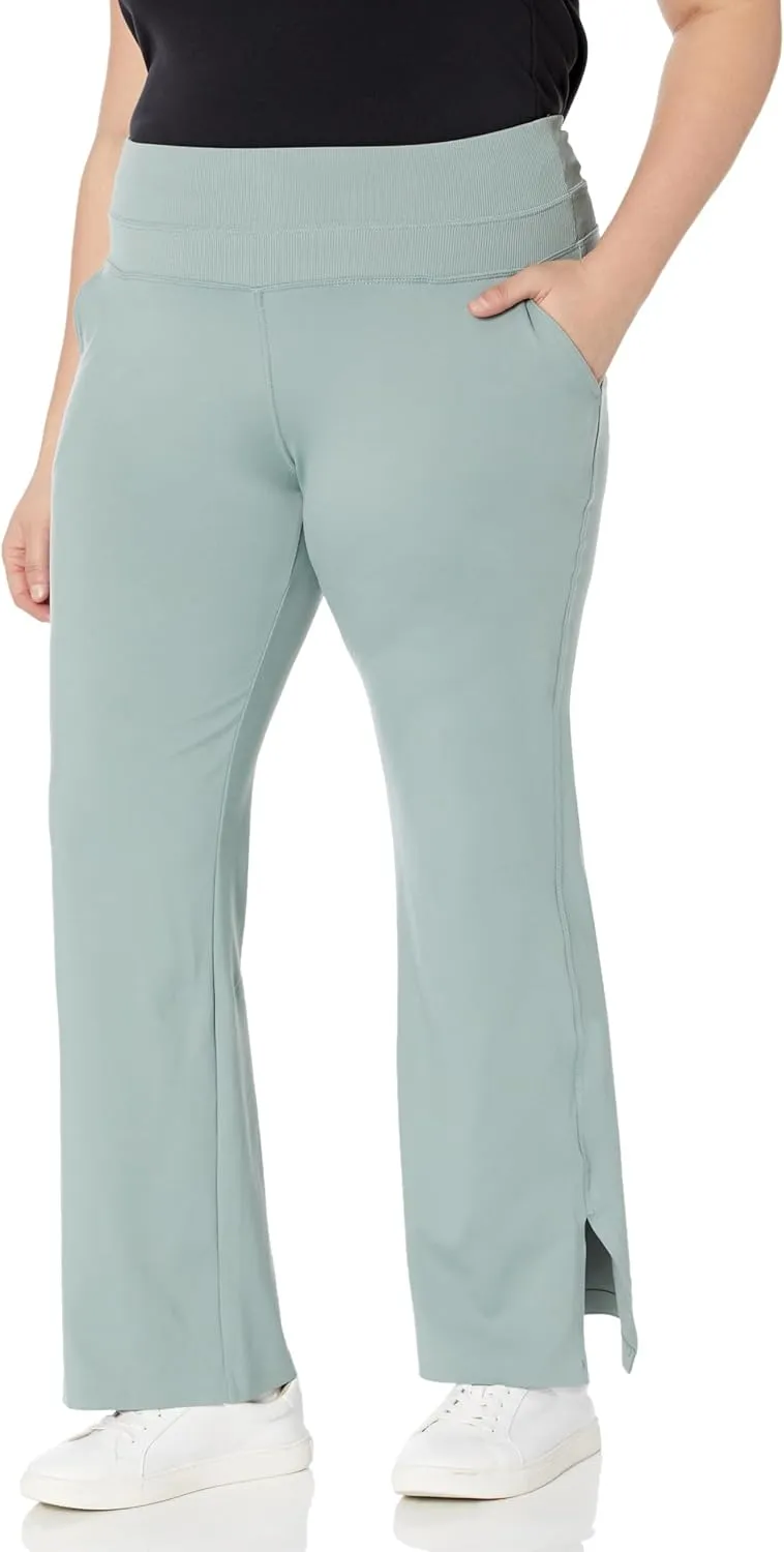 Jockey Women's Relaxed Fit Flare Leg Active Pants
