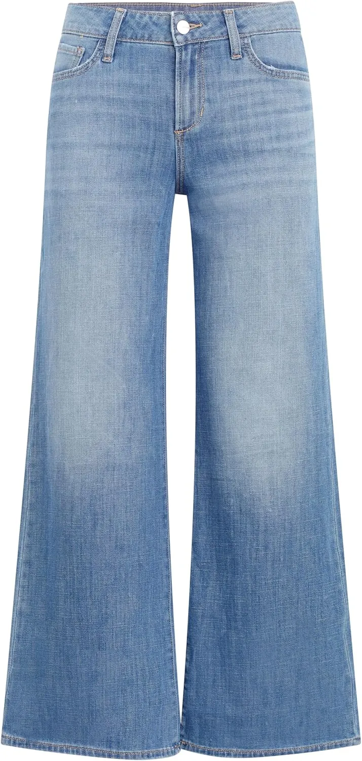 Joe's Women's Lou Low Rise Wide Leg Jeans