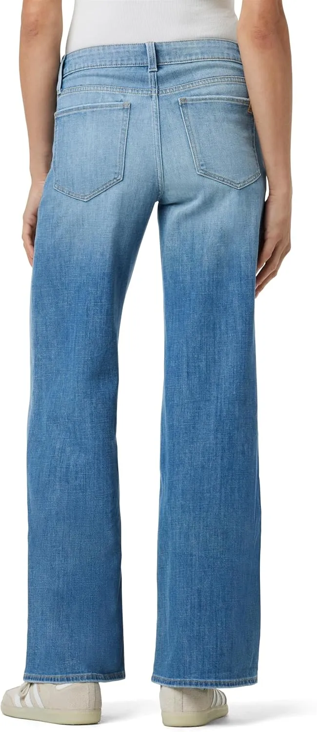 Joe's Women's Lou Low Rise Wide Leg Jeans