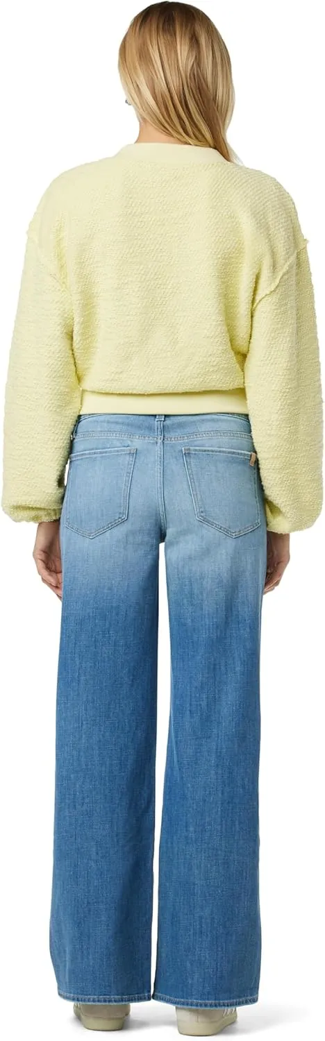 Joe's Women's Lou Low Rise Wide Leg Jeans
