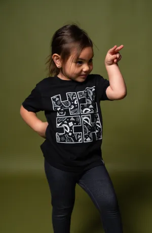 KEIKI WAR LOGO BLACK T-SHIRT (ALL SALES FINAL)