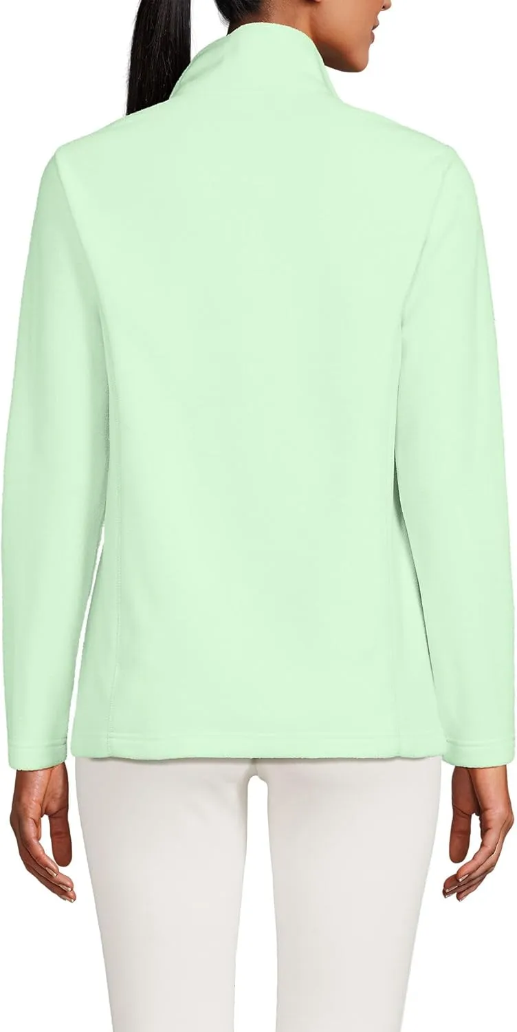 Lands' End Women's Anyweather Fleece Quarter Zip Pullover