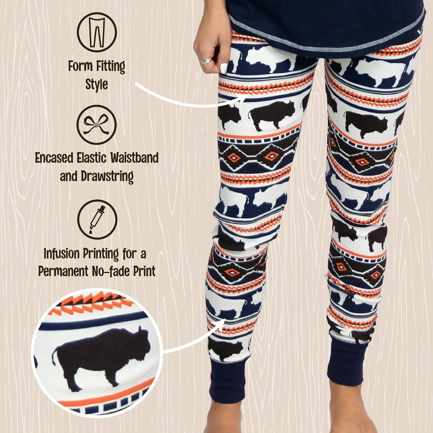 Lazy One Women's Leggings and Tees, Pajama Separates, Cozy Loungewear for Women