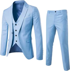 LCMTWX Suits For Men 2024 Suit Business Wedding Party Jacket Vest & Pants Coat Jacket Suit For Men Prom Suits For Men Prom