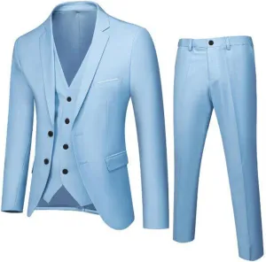 LCMTWX Suits For Men 2024 Suit Business Wedding Party Jacket Vest & Pants Coat Jacket Suit For Men Prom Suits For Men Prom