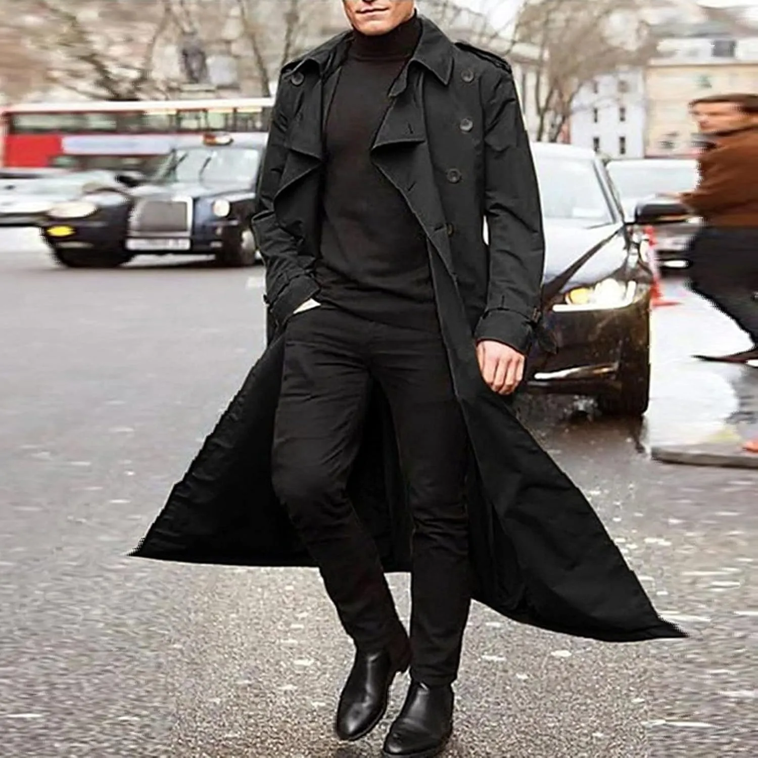 LCMTWX Winter Jackets for Men Jacket Stand Collar Knitted Splice Sweater Coat Casual Cardigan Stylish Outwear Winter