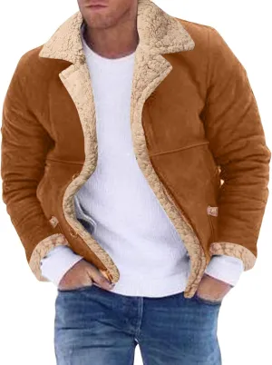 LCMTWX Winter Jackets for Men Jacket Stand Collar Knitted Splice Sweater Coat Casual Cardigan Stylish Outwear Winter