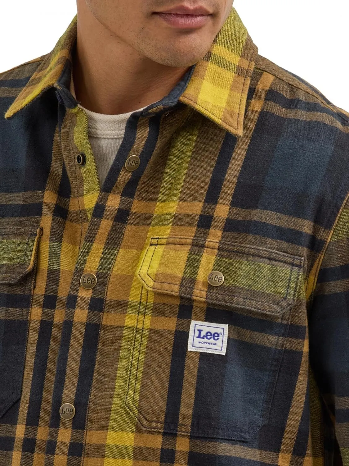 Lee Men's Workwear Relaxed Fit Overshirt