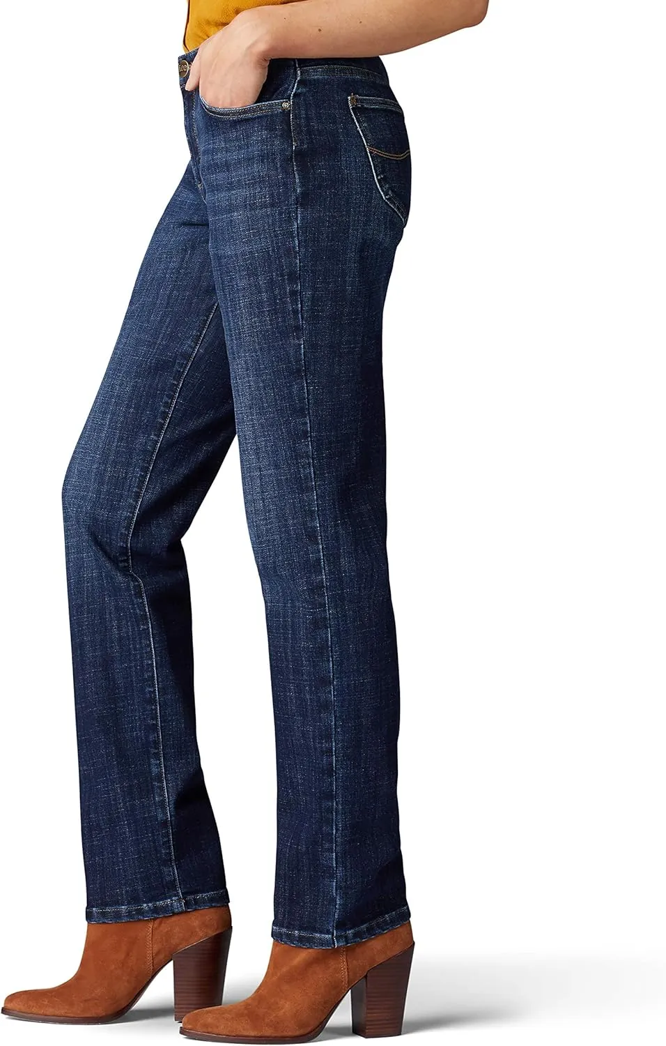 Lee Women's Relaxed Fit Straight Leg Jean