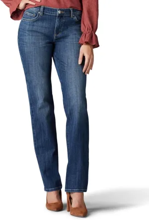 Lee Women's Relaxed Fit Straight Leg Jean