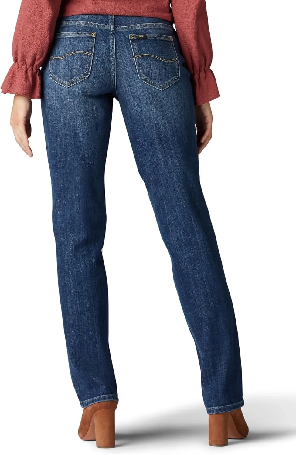 Lee Women's Relaxed Fit Straight Leg Jean