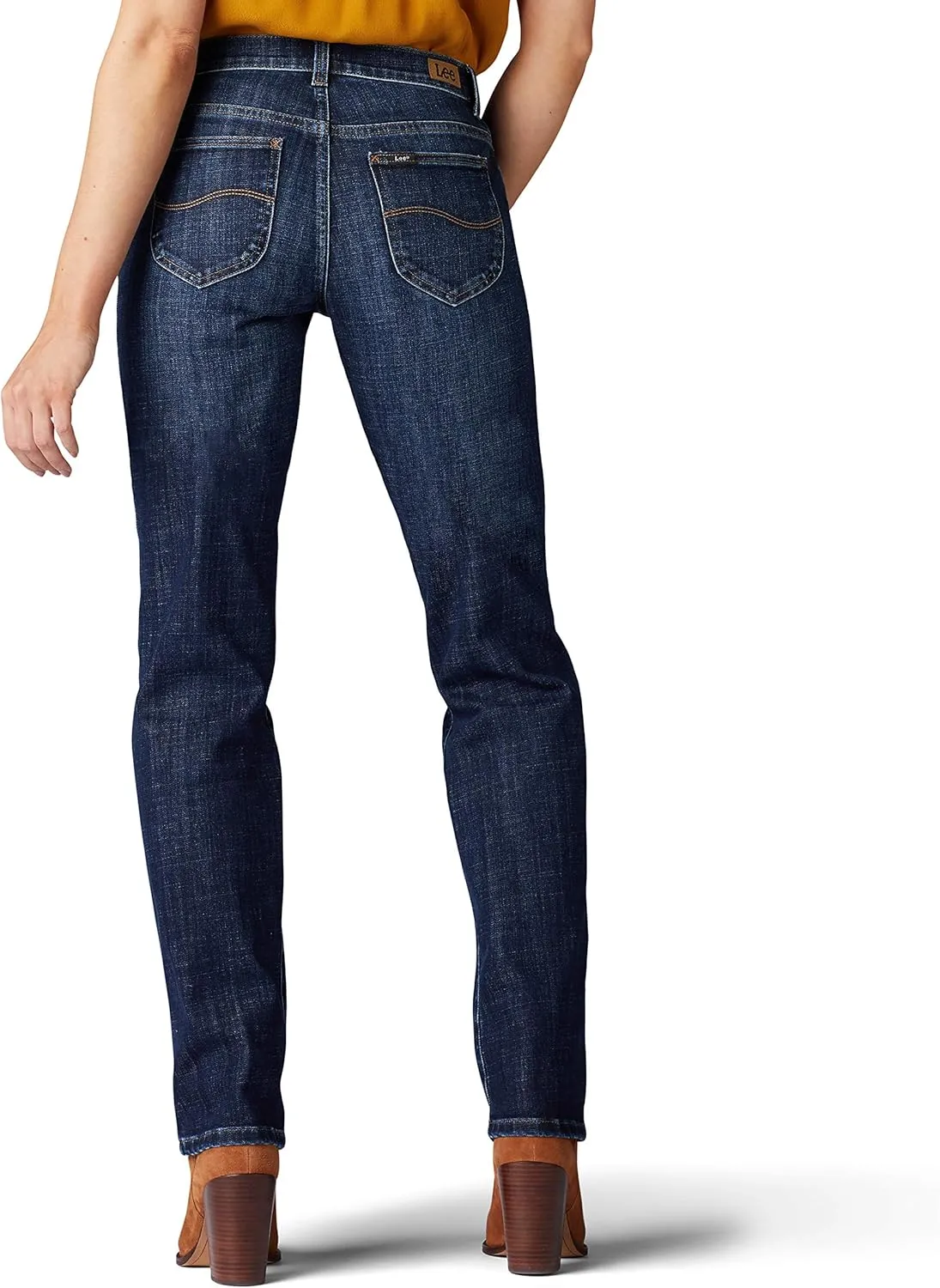Lee Women's Relaxed Fit Straight Leg Jean